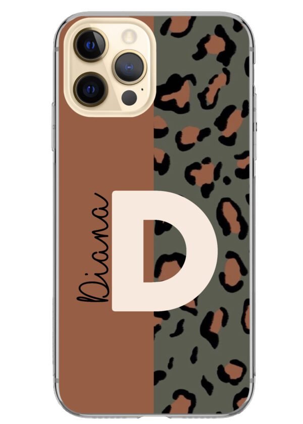 Funda Personalizada Leopard Letter - Hashtag Movil