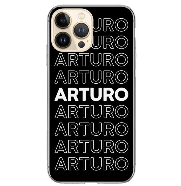 Funda Personalizada What's Your Name ? #8  - Hashtag Movil
