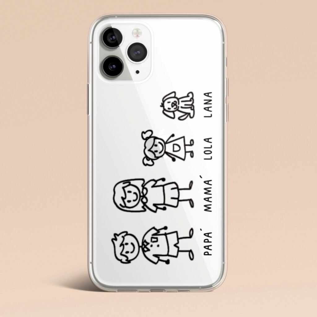 Funda Personalizada Familia dibujos