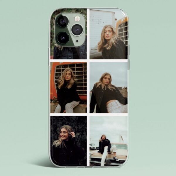 Funda personalizada collage 6 fotos