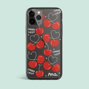 funda personalizada cerezas