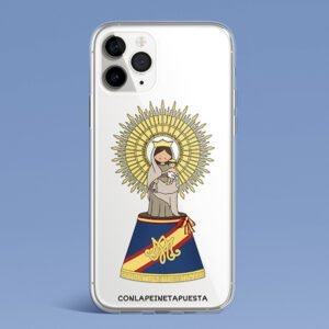 Funda Personalizada Virgen Del Pilar Manto España Conlapeinetapuesta
