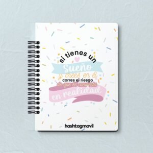 Libreta Personalizada Sueño