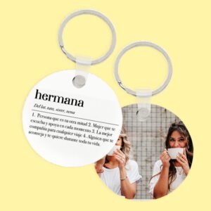 Llavero Personalizado Hermana definicion
