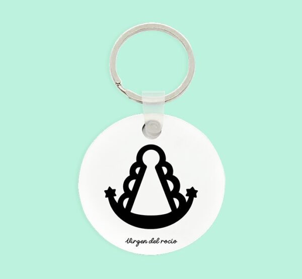 Llavero Personalizado Virgen del rocio