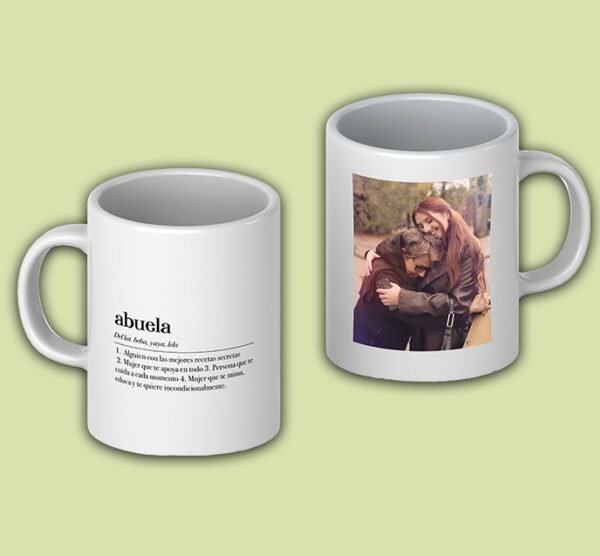 Taza Personalizada Abuela definicion