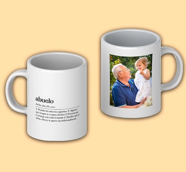 Taza Personalizada Abuelo definicion