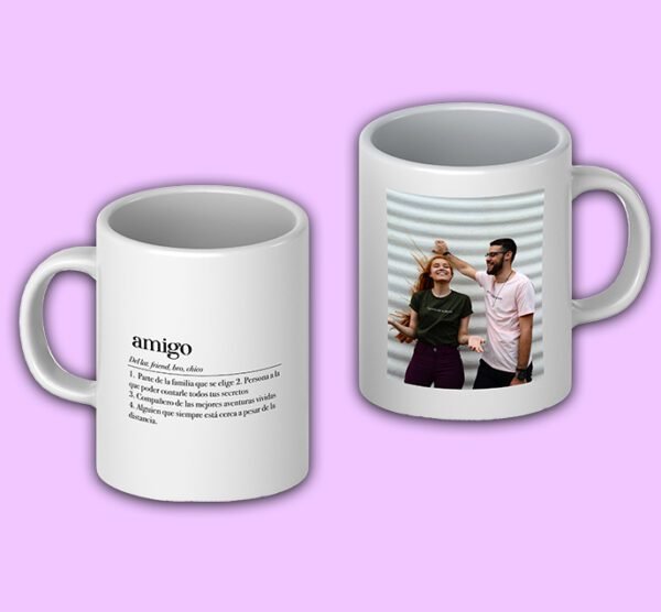 Taza Personalizada amigo definicion