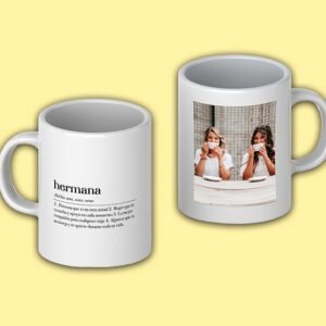 Taza Personalizada Hermana definicion
