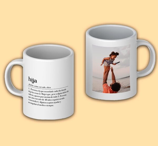 Taza Personalizada Hija Definicion