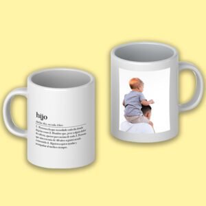 Taza Personalizada Hijo Definicion