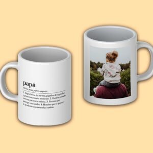 Taza Personalizada Papá Definicion