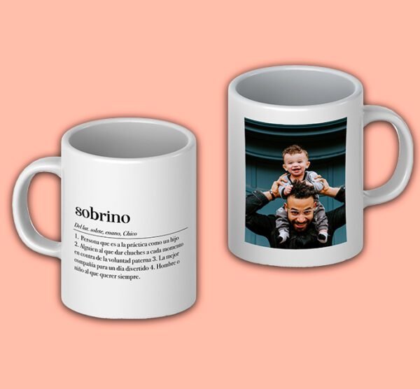 Taza Personalizada Sobrino Definicion