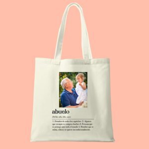 Tote Bag personalizada Abuelo definicion