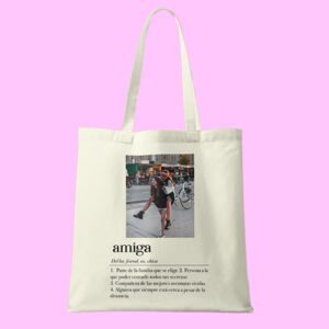 Tote Bag personalizada Amiga definicion