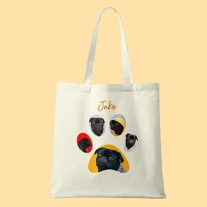 Tote Bag personalizada Huella mascota