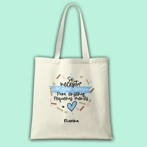 Tote Bag personalizada Pequeñas mentes