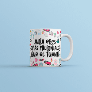 Taza Personalizada Millenial