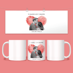 Taza Personalizada Huella