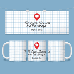 Taza Personalizada Mi Lugar Favorito