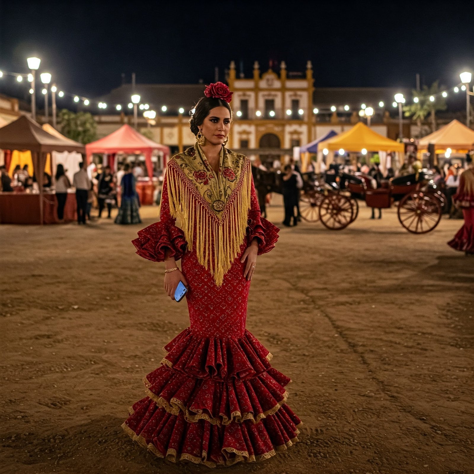 funda de movil para la feria de Abril de Sevilla