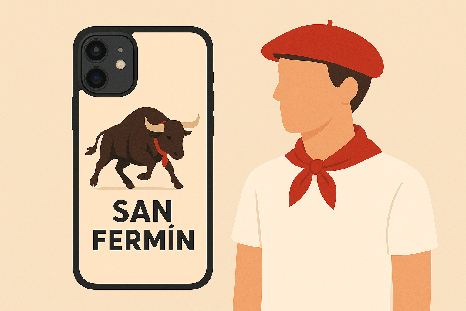 funda fiestas san Fermín pamplona