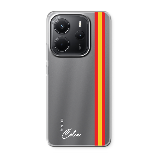 fundas personalizada bandera espana xiaomi redmi note 14 4g
