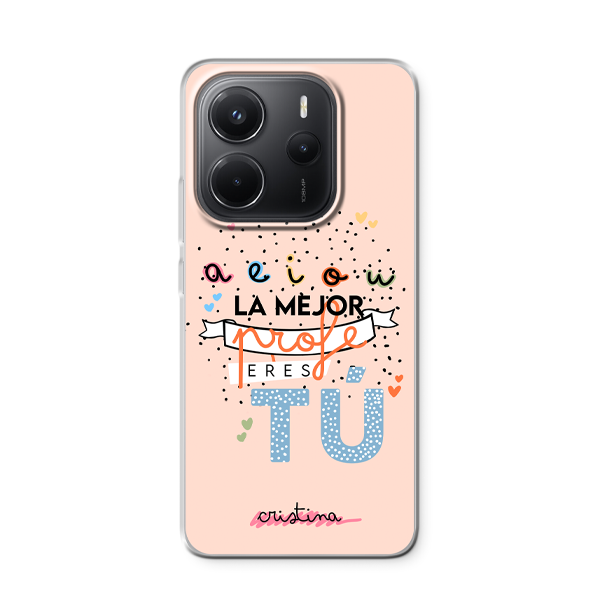 fundas personalizada profesora xiaomi redmi note 14 4g
