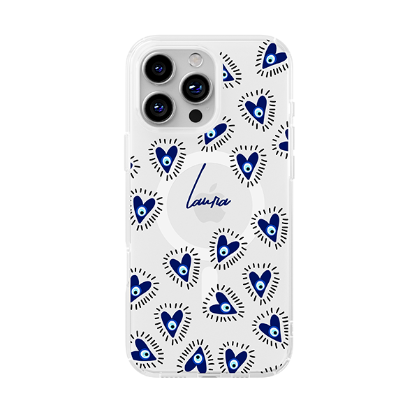 Funda Personalizada Magsafe Ojo Azul