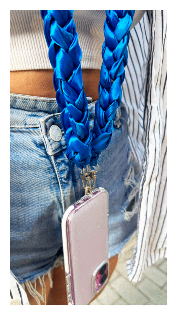 Cuerda Para Movil The Knot Strap Azul Electrico - Imagen 4