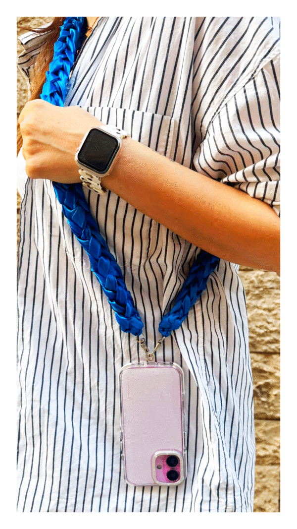 Cuerda Para Movil The Knot Strap Azul Electrico - Imagen 5