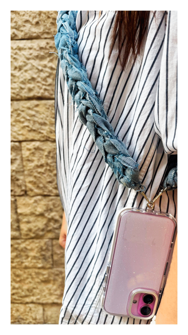 Cuerda Para Movil The Knot Denim Light - Imagen 4