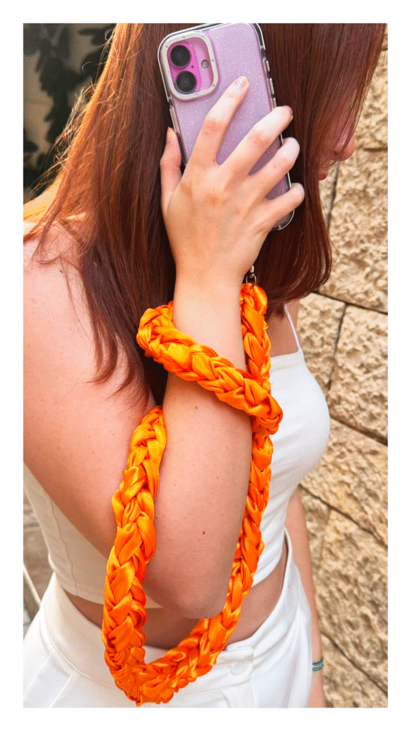 Cuerda Para Movil The Knot Strap Naranja - Imagen 8