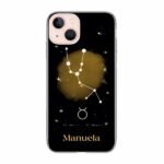 Funda Personalizada Horóscopo Negro - Hashtag Movil
