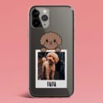 Funda Personalizada Perro Polaroid- Hashtag Movil