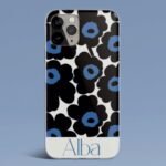 Funda Personalizada Blue Flower - Hashtag Movil