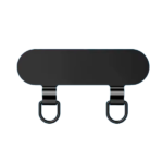 Adaptador Para Cuerda Metálico Doble Negro