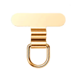 Adaptador Para Cuerda Metalico Mini Dorado