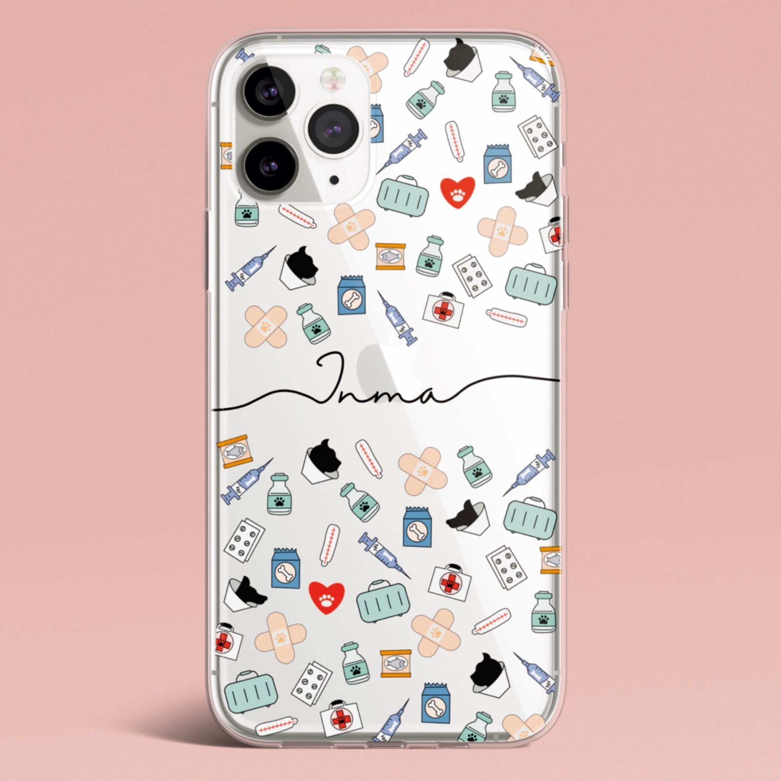 C15361C9-A399-41B2-A8EE-25D7D74DDD85.jpeg Funda Personalizada Profesiones Veterinario/a - Hashtag Movil - Imagen 1