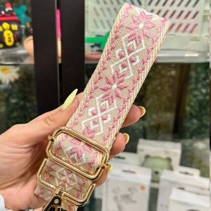 CINTA MOVIL BEIGE ROSA