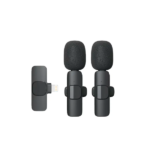 Mini Micrófono inalámbrico de solapa doble para iPhone Lightning
