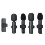 Mini Micrófono inalámbrico de solapa doble para smartphone USB-C - Imagen 3