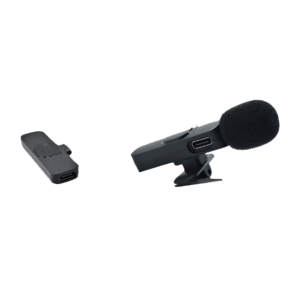 Capa-7.png Mini Micrófono inalámbrico de solapa doble para smartphone USB-C - Imagen 2