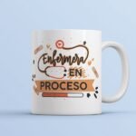 Taza Personalizada Enfermera En Proceso - Hashtag Movil