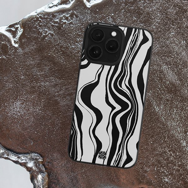 FUNDA PERSONALIZADA ABSTRACT SILICONA SUAVE MERESGA