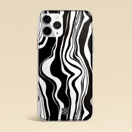 FUNDA PERSONALIZADA ABSTRACT TRANSPARENTE MERESGA