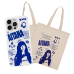 Funda Personalizada Aitana Cuarto Azul + Tote Bag