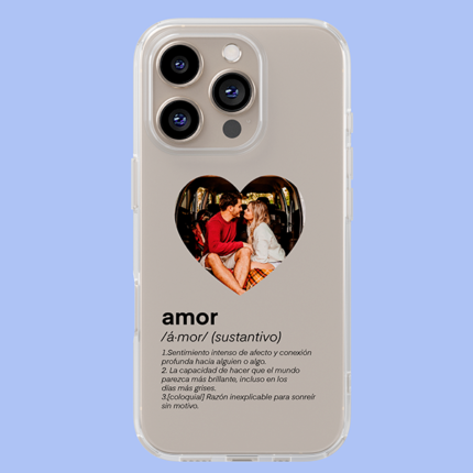 FUNDA PERSONALIZADA DEFINICION AMOR