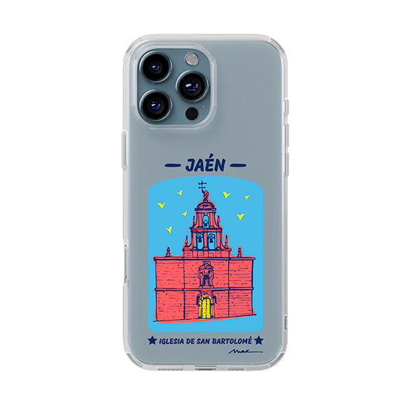 FUNDA PERSONALIZADA IGLESIA SAN BARTOLOME TOQUECOLOR macarenilla