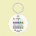 Llavero Personalizado La Mejor Profe Del Mundo